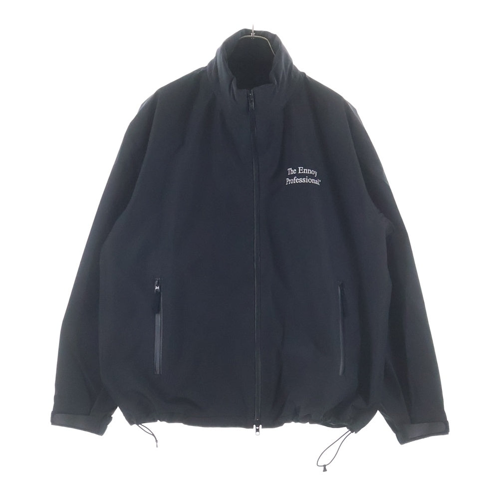 The Ennoy Professional(エンノイプロフェッショナル) 24AW 3Layer Shell Jacket 3レイヤー フーデッドシェルジャケット ブラック AW24BRENJK01AK