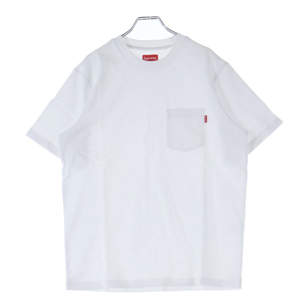 SUPREME(シュプリーム) 18SS S/S Pocket Tee ポケットTシャツ 半袖クルーネックカットソー ホワイト