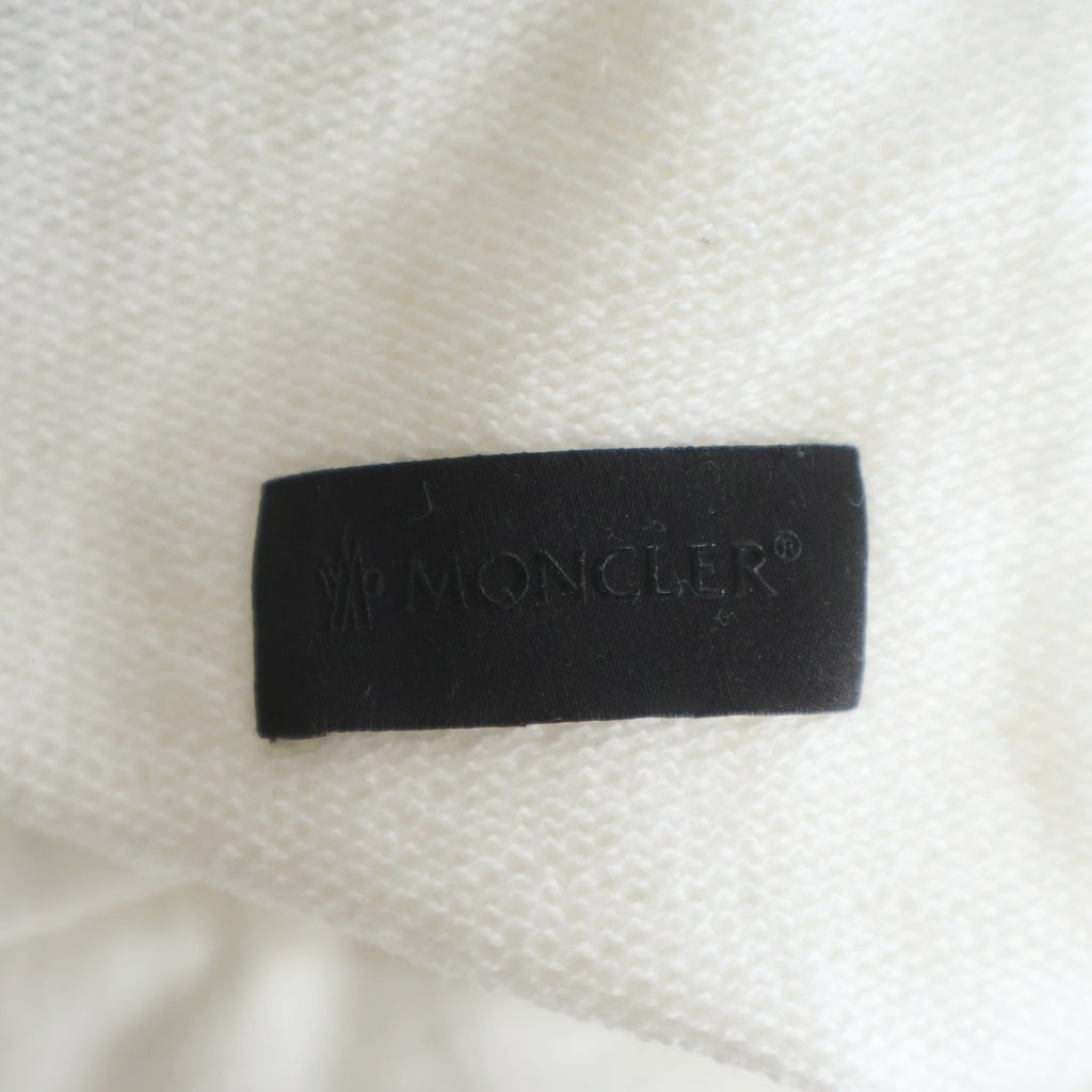 MONCLER(モンクレール) 22SS SWEAT BOTTOM Side Logo Print Sweatpants サイドロゴプリントスウェットパンツ H10918H00014 ホワイト