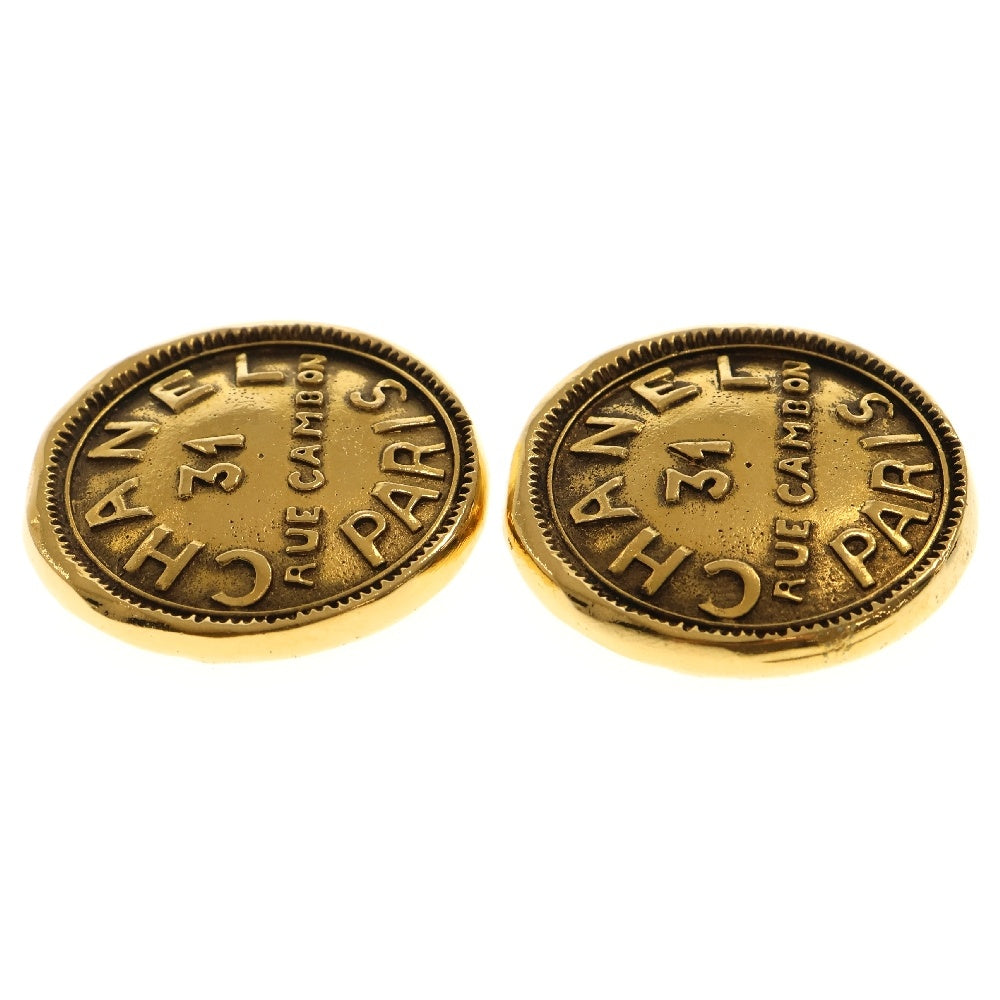 CHANEL(シャネル) RUE CAMBON 31 カルボンライン イヤリング GP ゴールド アクセサリー