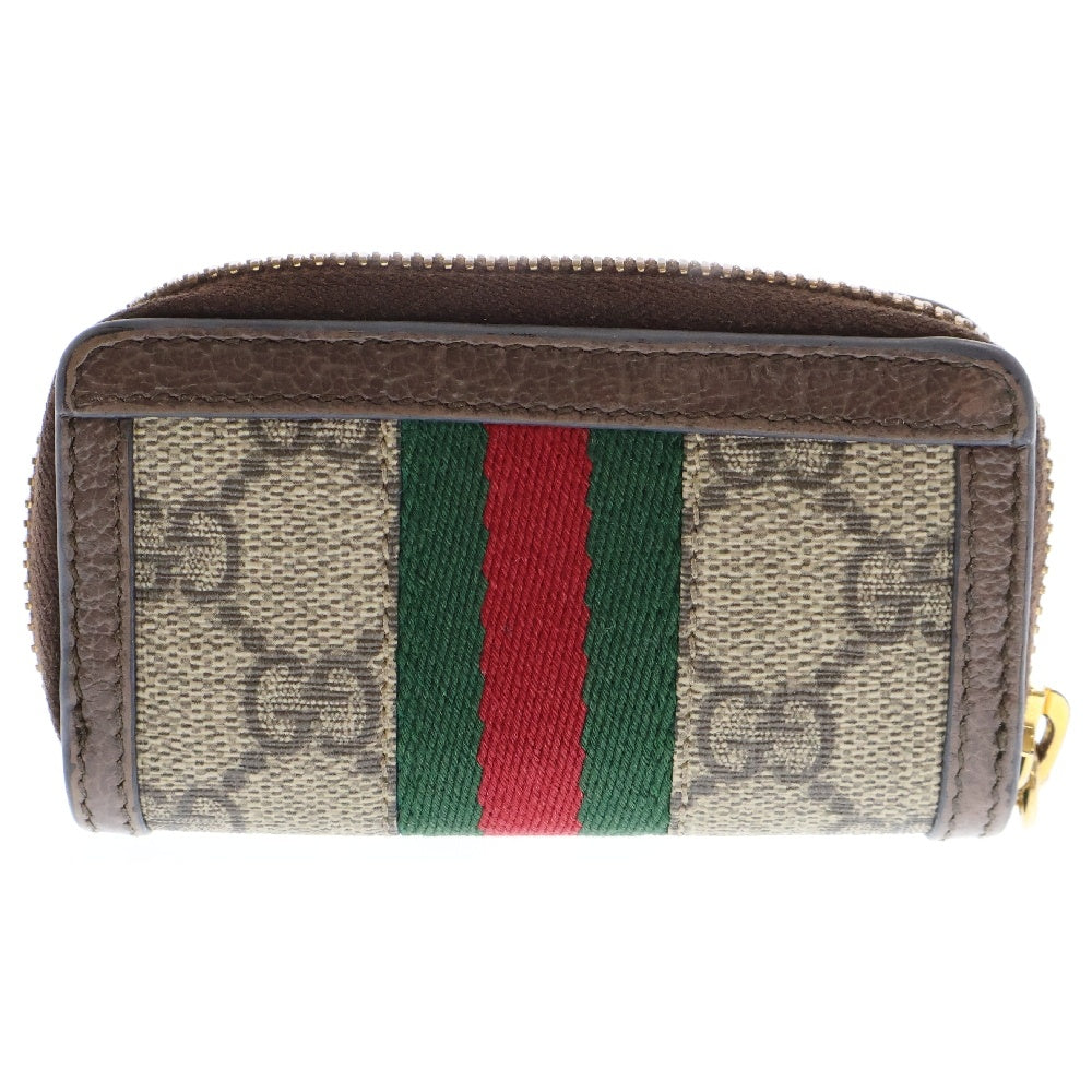 GUCCI(グッチ) オフディアGGスプリーム レザーコインケース ベージュ 523157