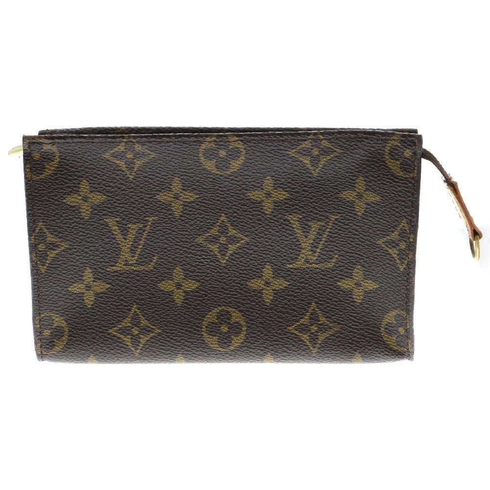 LOUIS VUITTON(ルイヴィトン) モノグラム バケットPM付属品 ポーチ ブラウン PVC×レザー