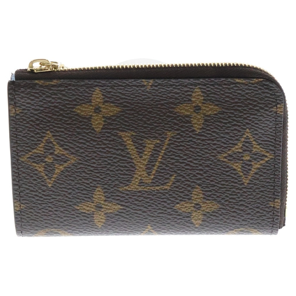 LOUIS VUITTON(ルイヴィトン) モノグラム カードキーケース ポルト クレ・ノア オランプブルー ブラウン PVC M83612