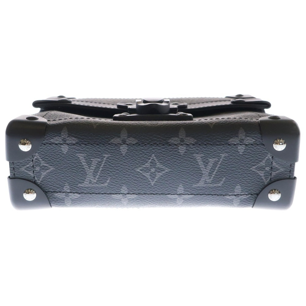 LOUIS VUITTON(ルイヴィトン) モノグラム エクリプス ソウル・トランク 2WAYバッグ ハンドバッグ ショルダーバッグ ブラック ブラック金具 レザー×PVC M11743