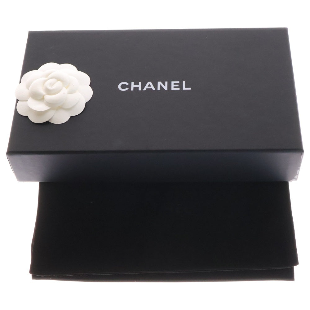 CHANEL(シャネル) マトラッセ クラシック ラウンドジップ キャビアスキン ロングウォレット 長財布 ブラック ゴールド金具 A50097