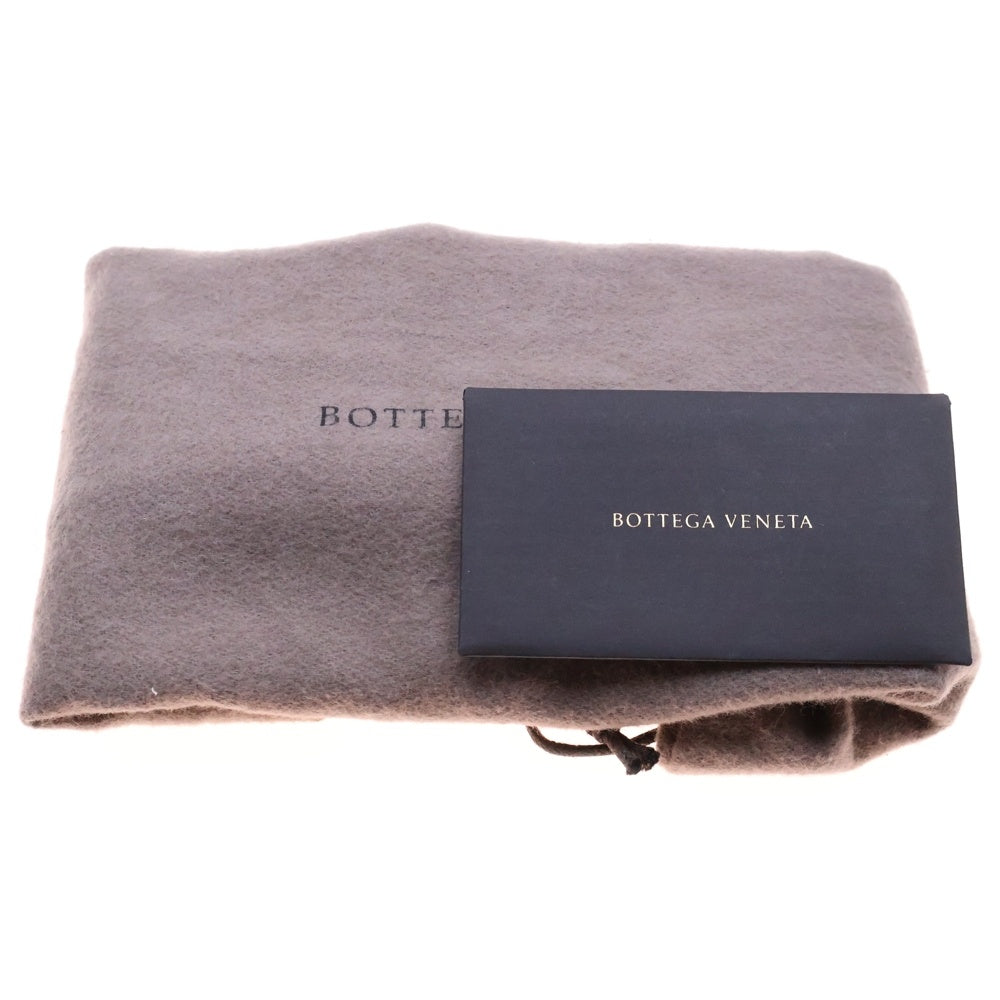 BOTTEGA VENETA(ボッテガヴェネタ) グラデーション ベロア レザー チェーン ショルダーバッグ ブラック/イエロー