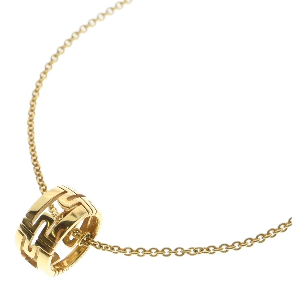 BVLGARI(ブルガリ) バレンテシ オープンワークネックレス ペンダント ゴールド レディース K18YG
