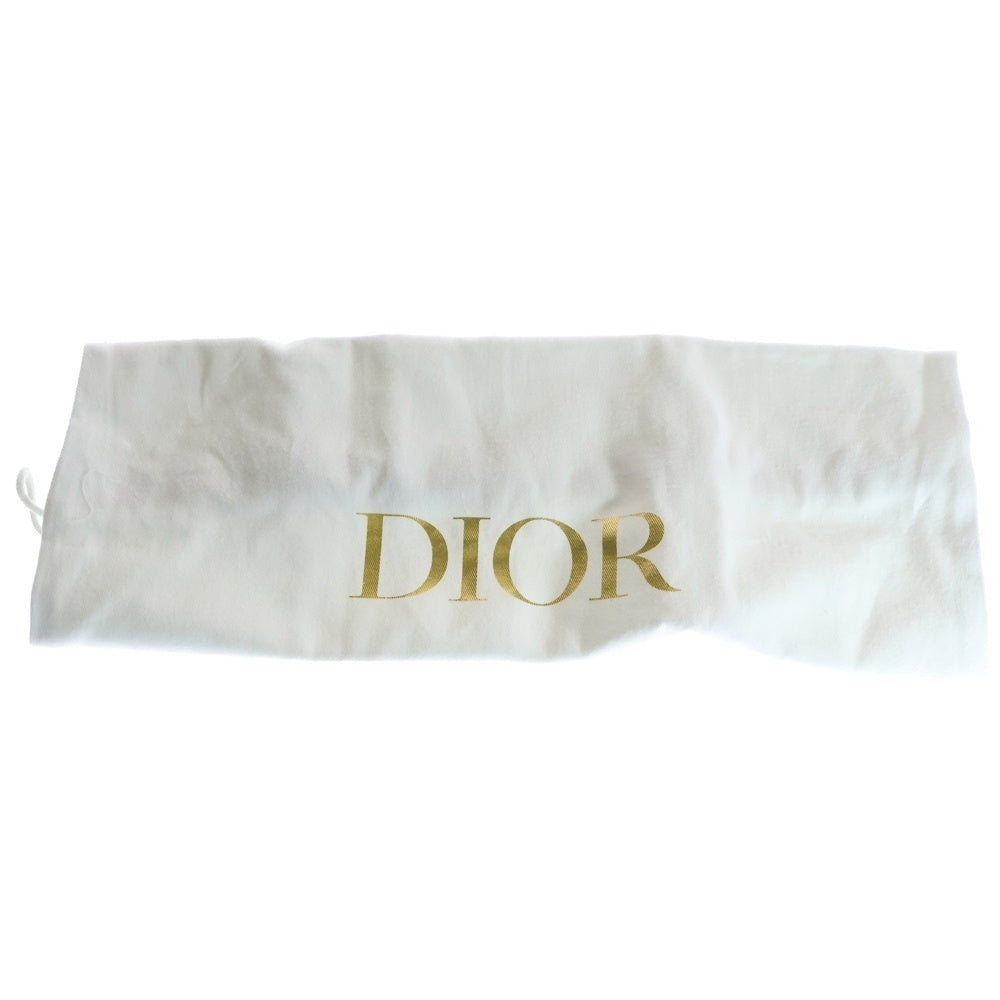 Christian Dior(クリスチャンディオール) オブリーク モンテーニュ30 チェーン ショルダーバッグ ネイビー ジャガード キャンバス×レザー