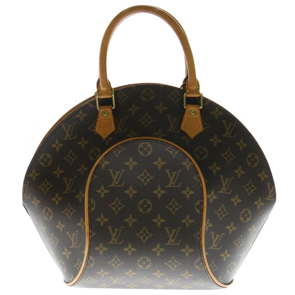 LOUIS VUITTON(ルイヴィトン) エリプスMM モノグラム PVC レザー ハンドバッグ ゴールド金具 ブラウン M51126