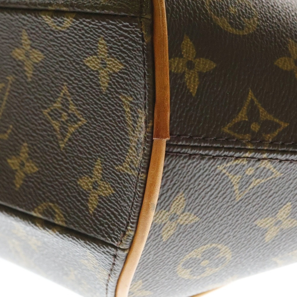 LOUIS VUITTON(ルイヴィトン) エリプスMM モノグラム PVC レザー ハンドバッグ ゴールド金具 ブラウン M51126