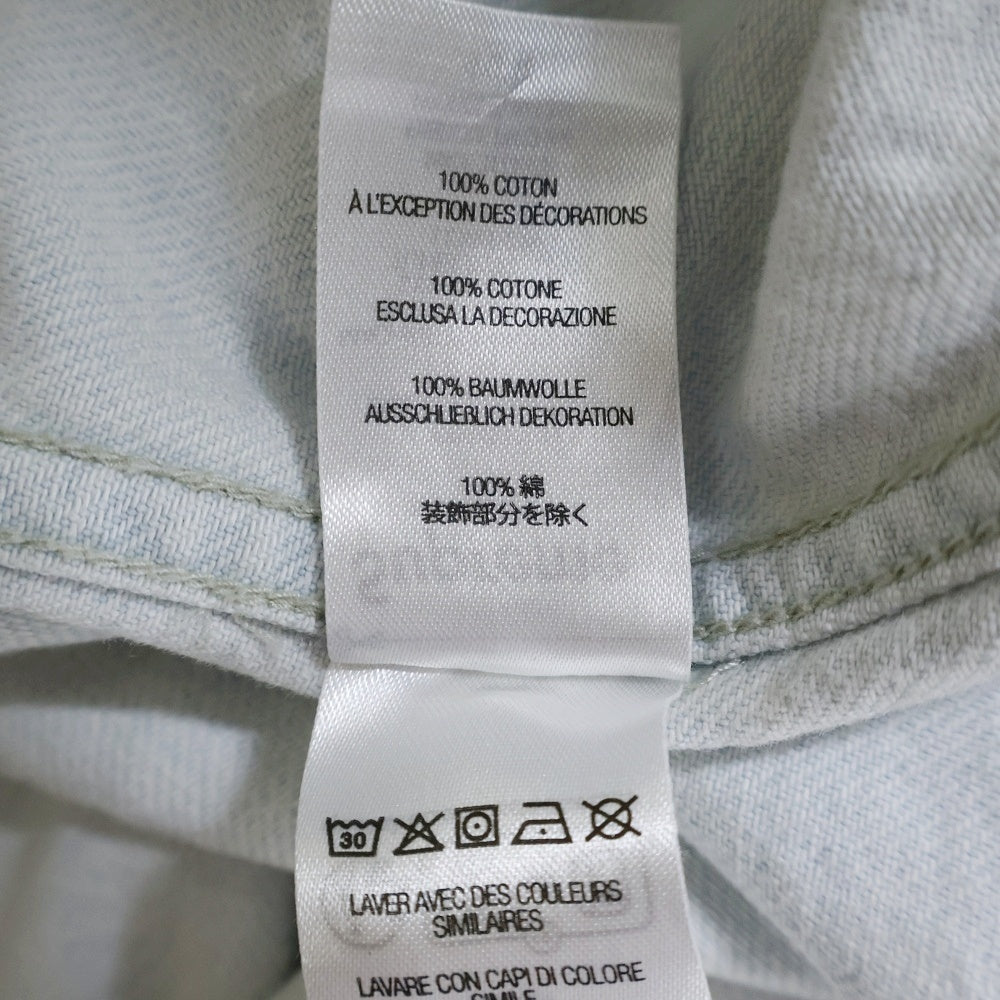 SUPREME(シュプリーム) 24SS Small Box Denim Shirt スモールボックス ロゴ刺繍 ボタンダウン デニム ロングスリーブ 長袖シャツ インディゴ