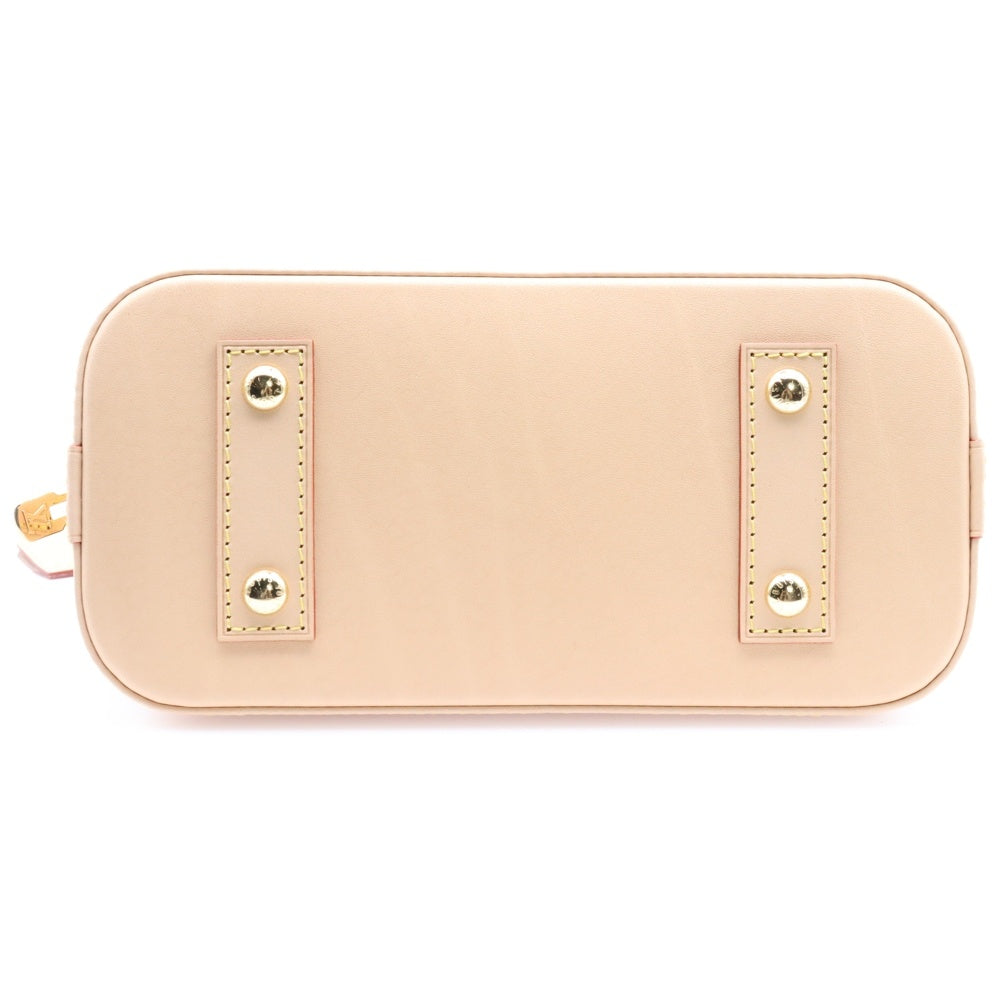 LOUIS VUITTON(ルイヴィトン) アルマBB モノグラム PVC レザー 2WAY ハンド ショルダーバッグ ゴールド金具 ブラウン M46990 RFID