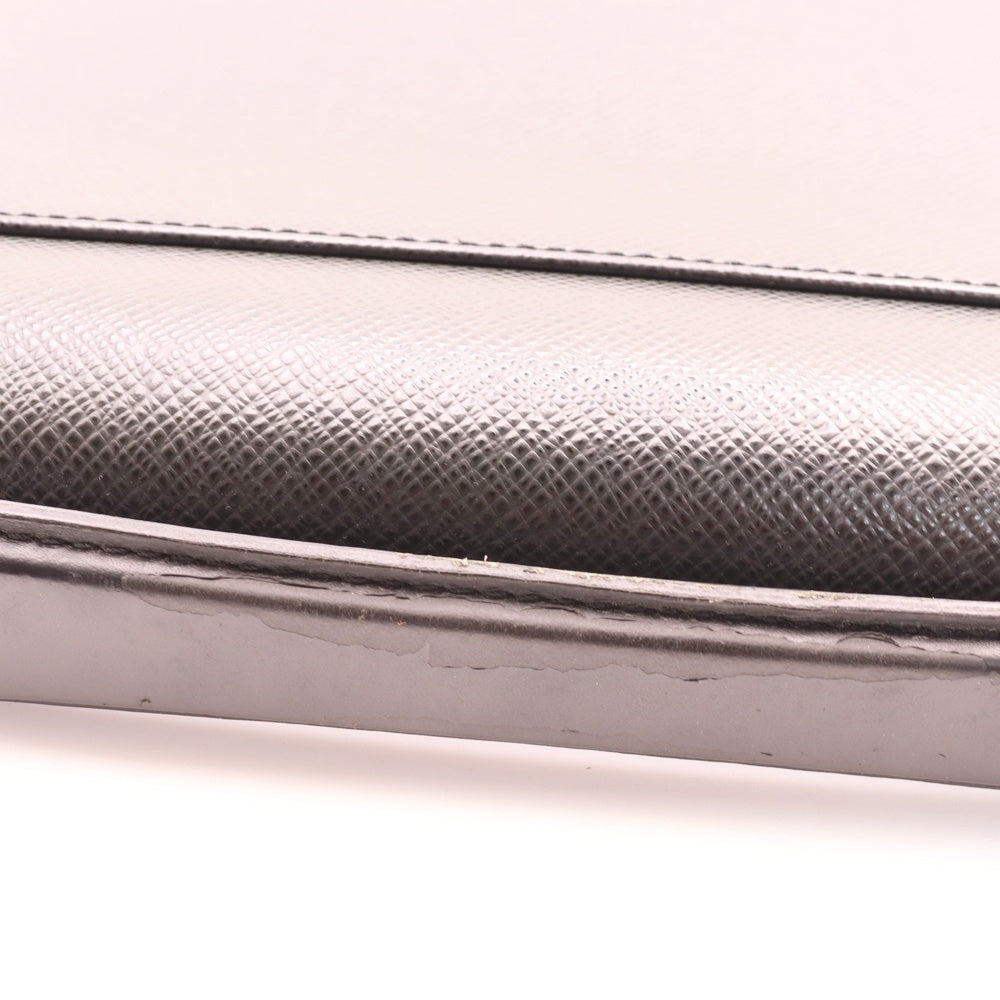 LOUIS VUITTON(ルイヴィトン) タイガ アンガラ ハンドバッグ ビジネスバッグ ブラック シルバー金具 レザー M30772