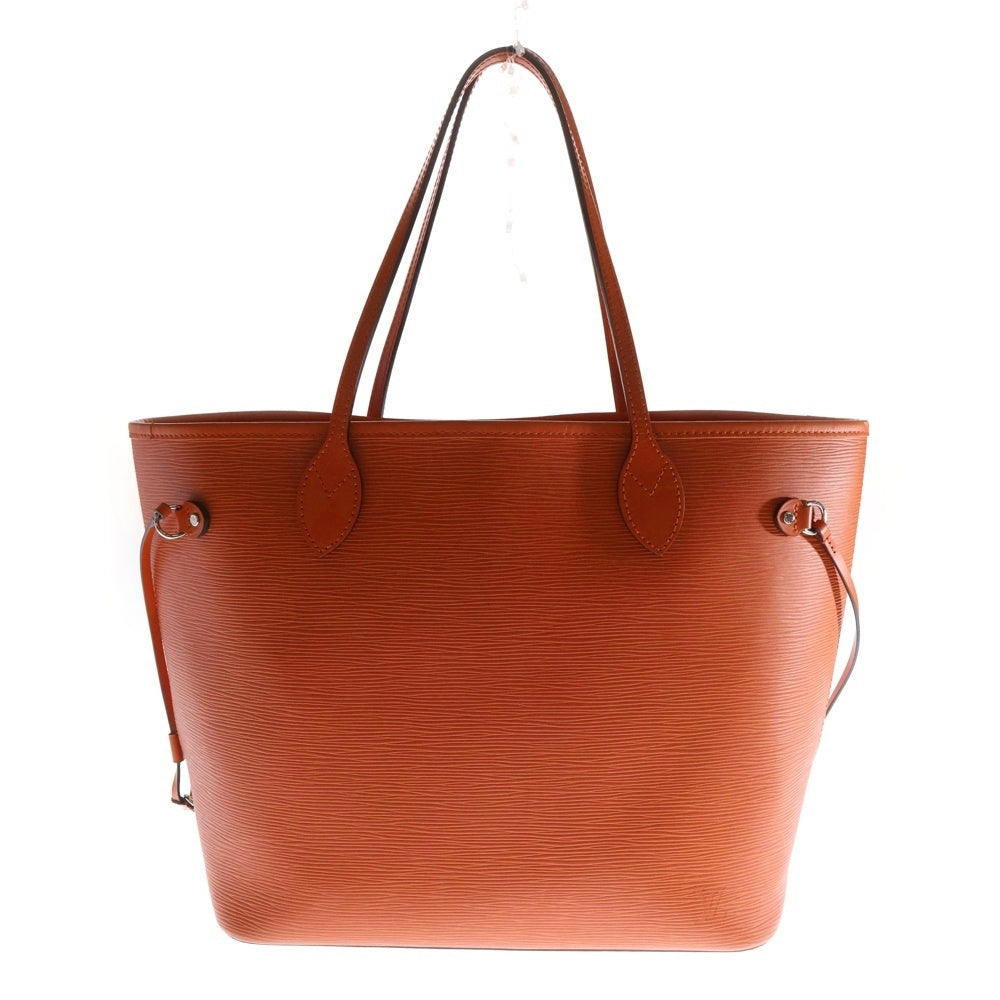 LOUIS VUITTON(ルイヴィトン) エピ ネヴァーフルMM トートバッグ ハンドバッグ オレンジ レザー シルバー金具 M40884