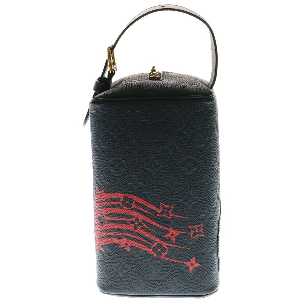 LOUIS VUITTON(ルイヴィトン) LV x NBA クローク ドップキット セカンドバッグ ハンドバッグ ブラック レザー RFID M58515