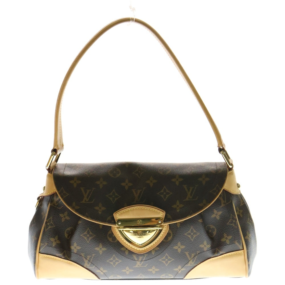 LOUIS VUITTON(ルイヴィトン) モノグラム ビバリーMM ハンドバッグ ワンショルダーバッグ ブラウン ゴールド金具 M40121