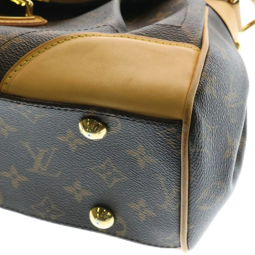 LOUIS VUITTON(ルイヴィトン) モノグラム ビバリーMM ハンドバッグ ワンショルダーバッグ ブラウン ゴールド金具 M40121