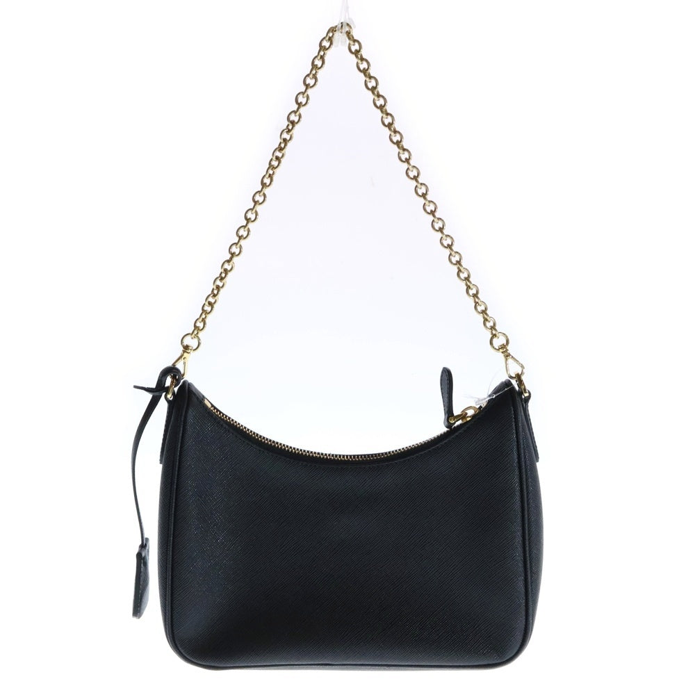 PRADA(プラダ) Re-Edition 2005 ショルダーバッグ トライアングルロゴ ブラック レザー 1BH204