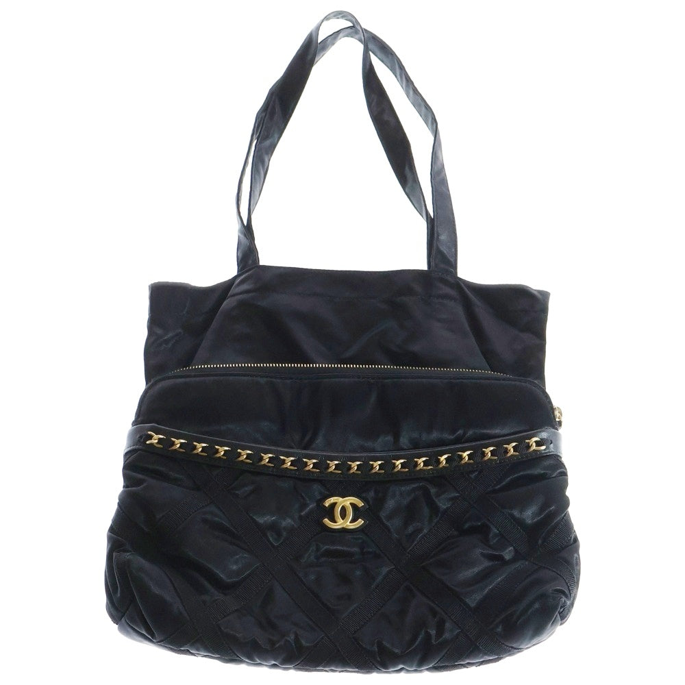 CHANEL(シャネル) エコポート トートバッグ ブラック ナイロン AP2664
