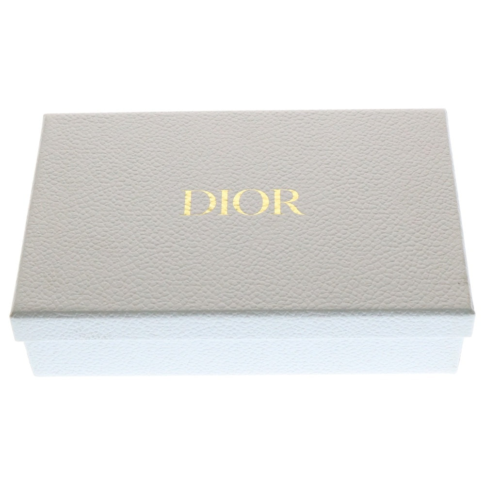 Christian Dior(クリスチャンディオール) レディディオール カナージュ ラムスキン レザー フォンホルダー ポーチ チェーンショルダーバッグ ゴールド金具 ブラック レディース S0872ONMJ_M900
