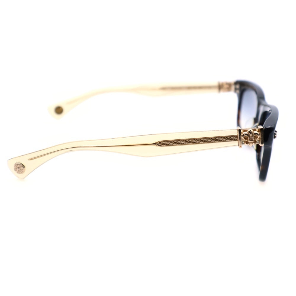 CHROME HEARTS(クロムハーツ) GITTIN ANY？ギティン エニー BSフレア ウェリントンフレーム カラーレンズ サングラス メガネ 眼鏡 アイウェア ブラック/ゴールド