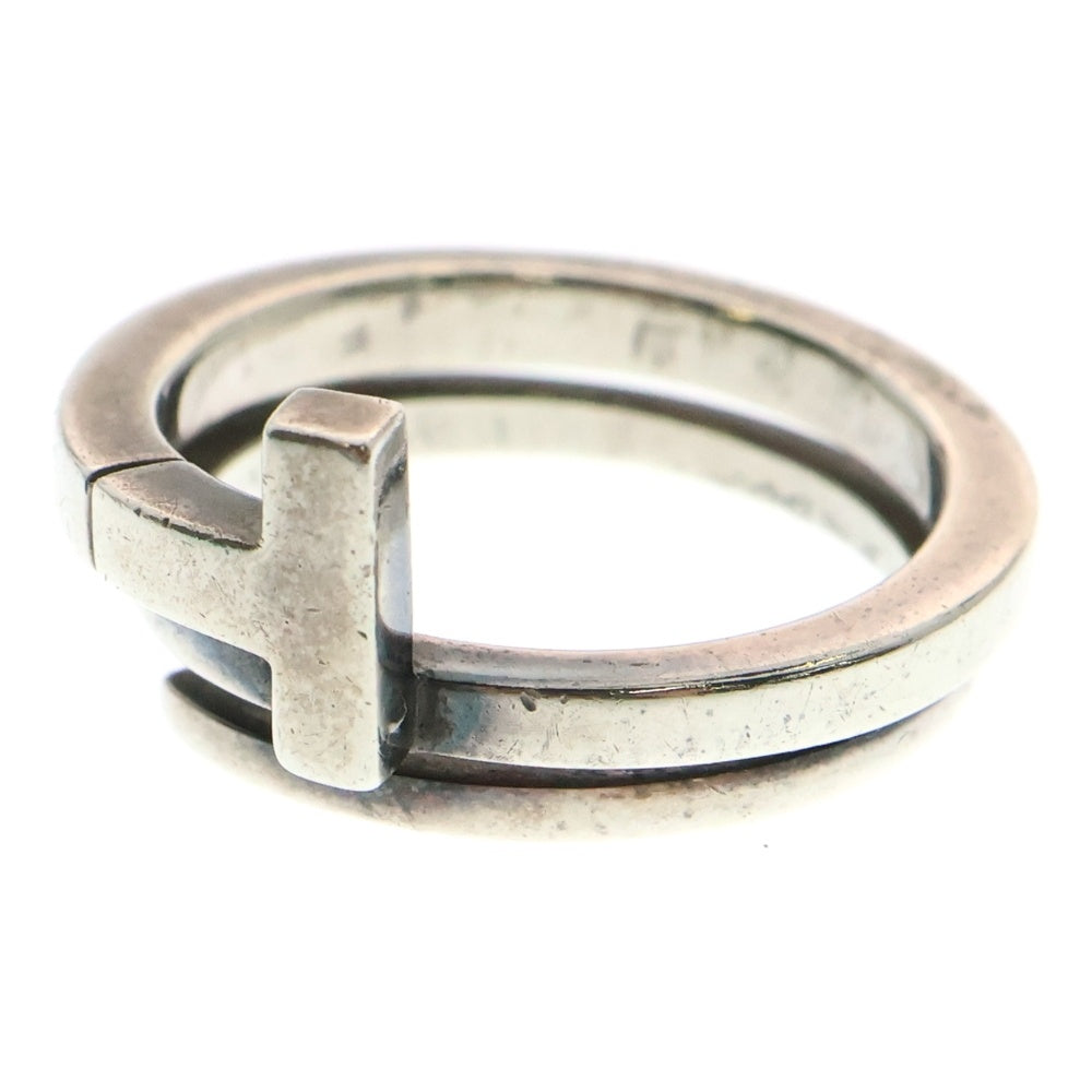 TIFFANY&Co(ティファニー) Tスクエア ラップリング 指輪 シルバー Ag925 5.3g