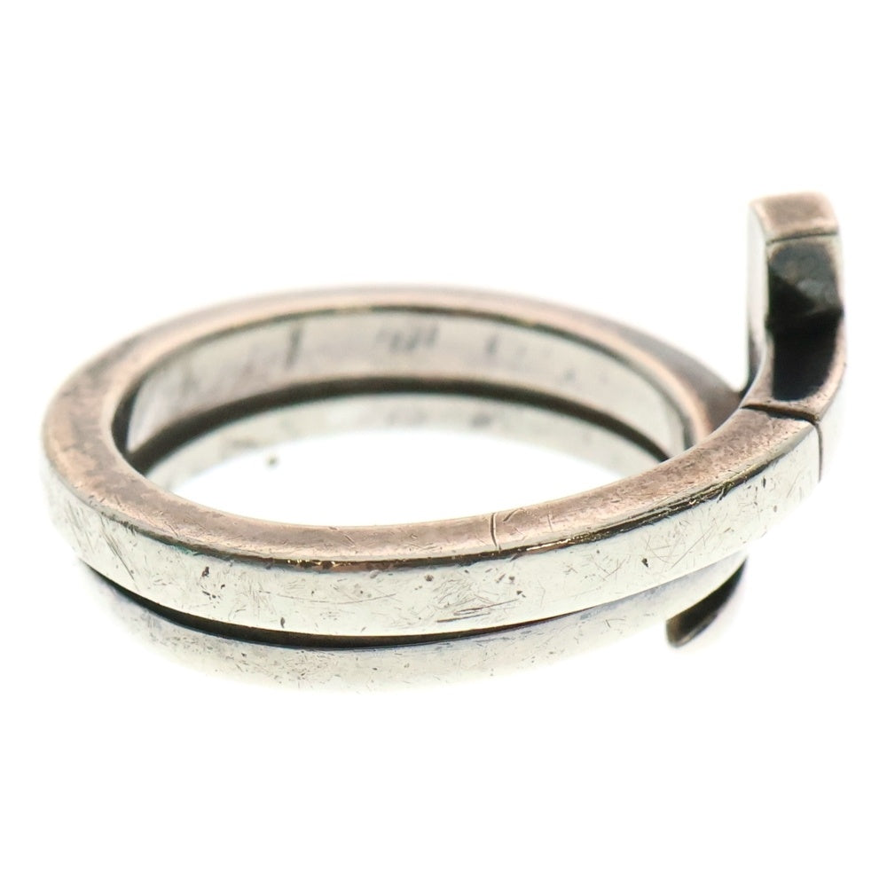 TIFFANY&Co(ティファニー) Tスクエア ラップリング 指輪 シルバー Ag925 5.3g