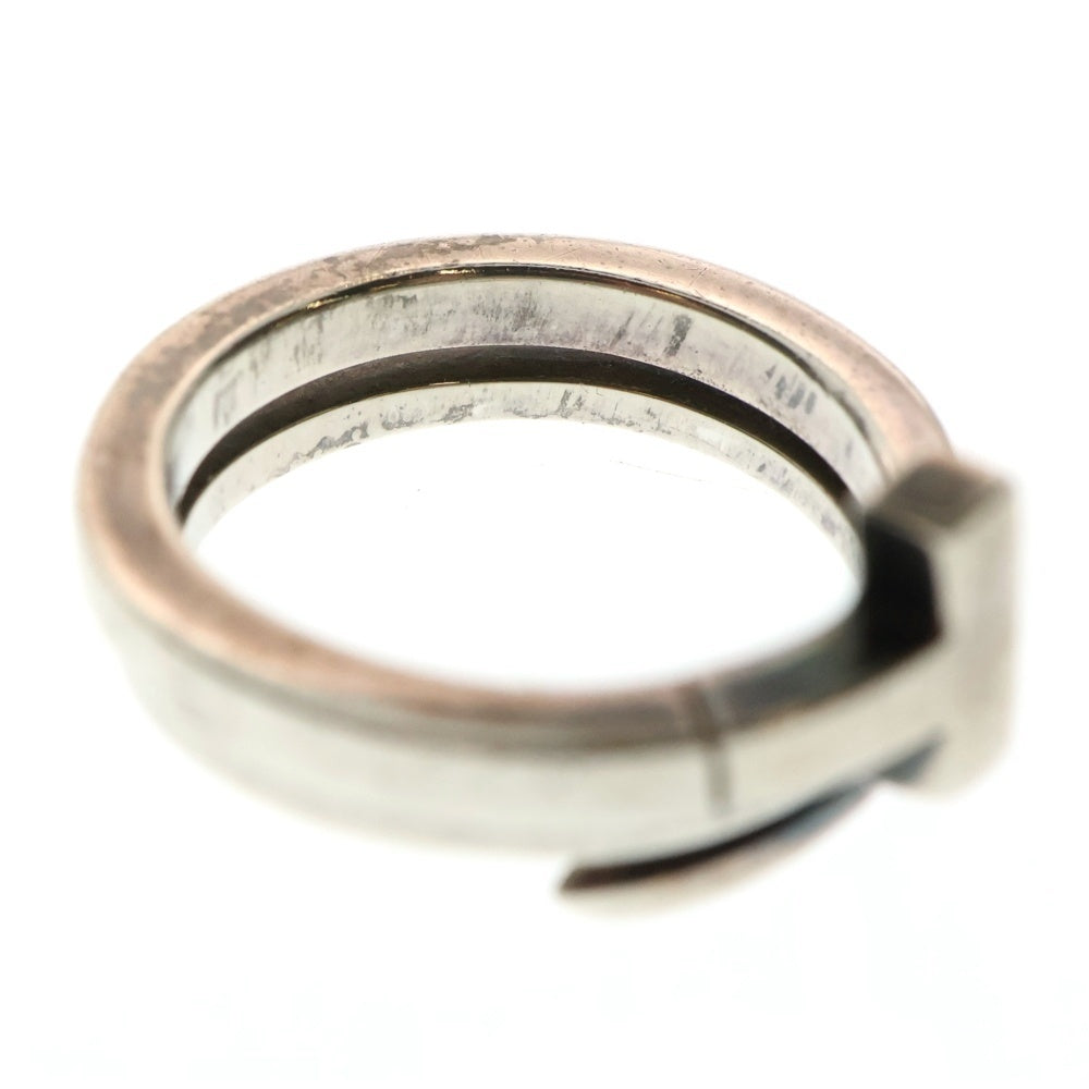 TIFFANY&Co(ティファニー) Tスクエア ラップリング 指輪 シルバー Ag925 5.3g