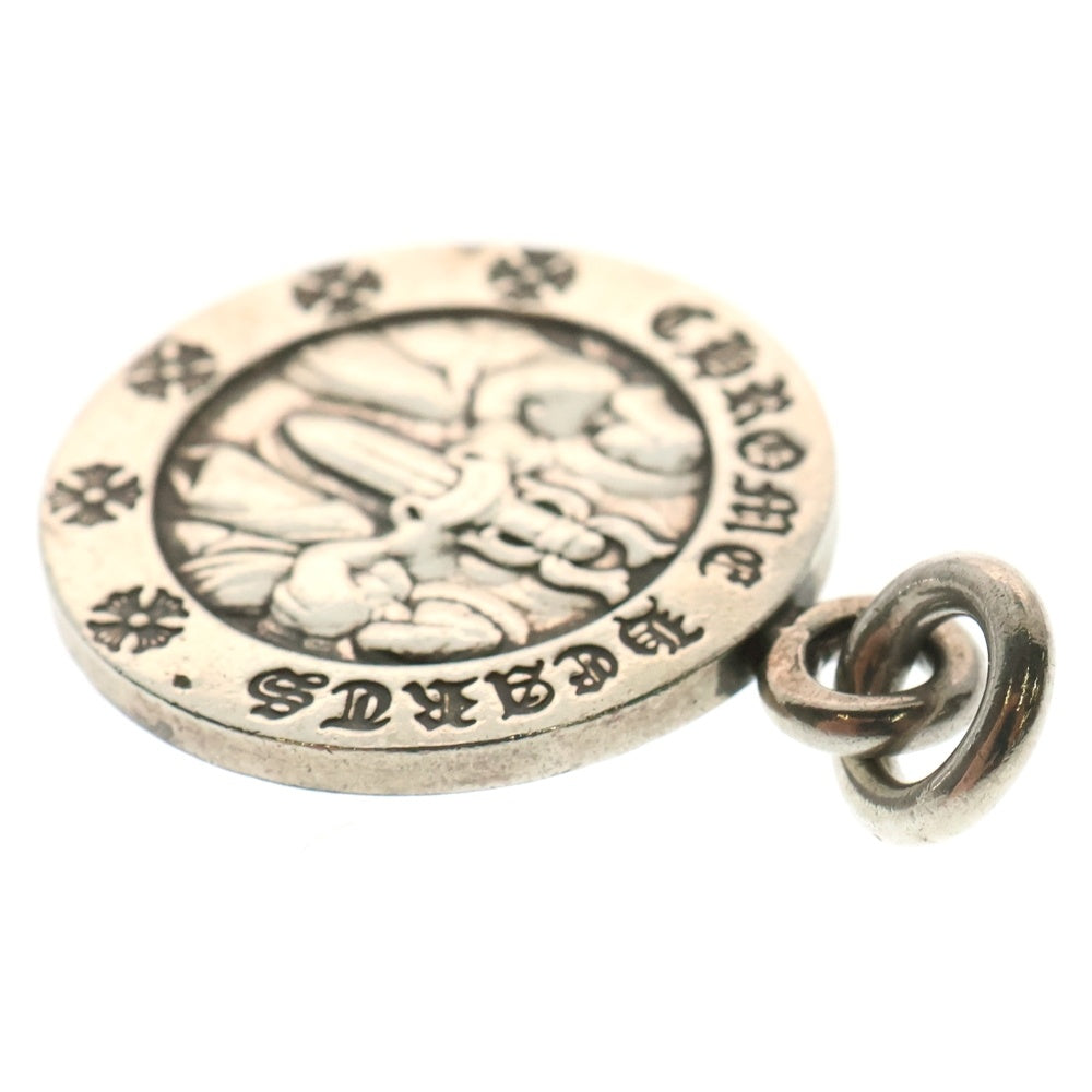 CHROME HEARTS(クロムハーツ) CHRM ANGL MDL V2 エンジェルメダルチャーム ペンダントトップ シルバーBCA229