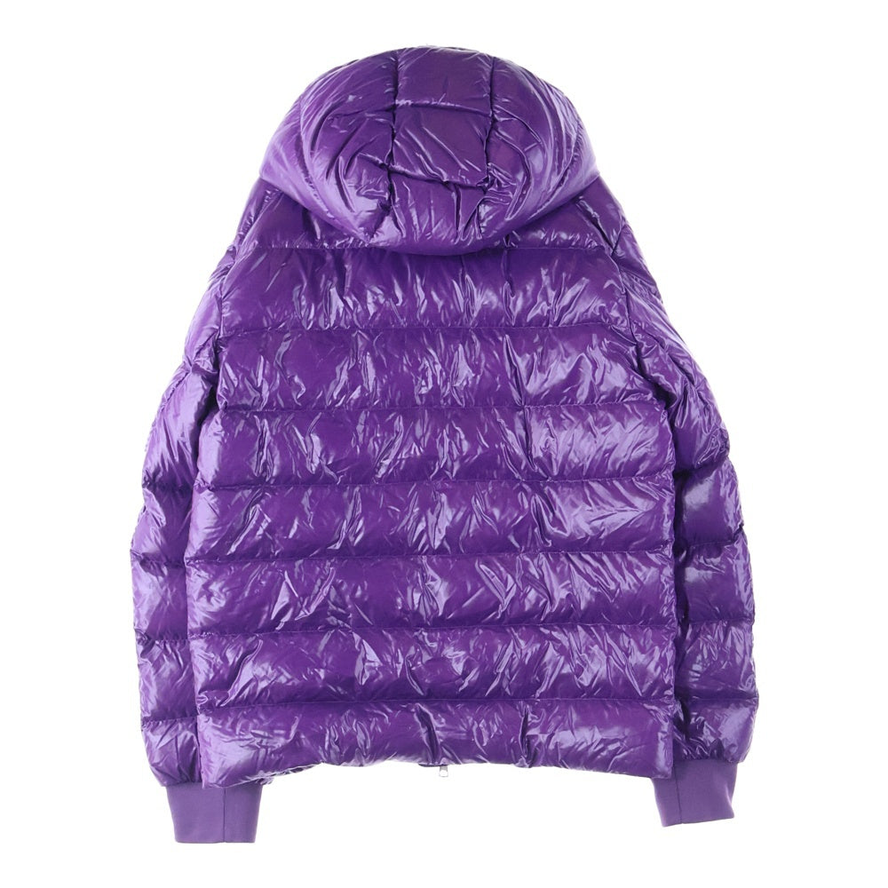 MONCLER(モンクレール) 22AW CORYDALE コーリーデール Mロゴ フーデッド ジップアップ ダウンジャケット パープル H20911A00101 68950
