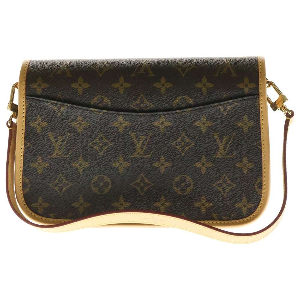 LOUIS VUITTON(ルイヴィトン) モノグラム ディアヌNM ショルダーバッグ ミニバッグ ブラウン ゴールド金具 レザー×PVC M45985