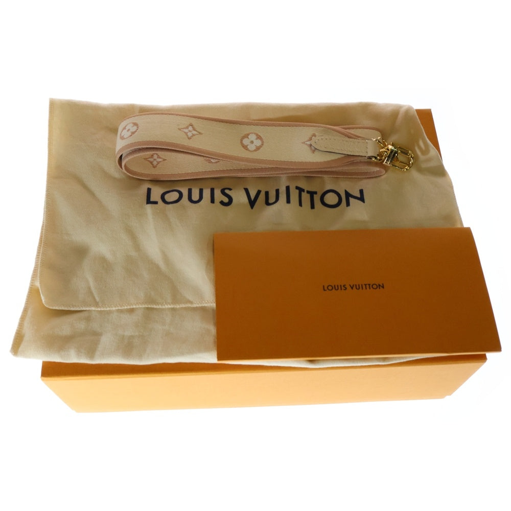 LOUIS VUITTON(ルイヴィトン) モノグラムアンプラント ディアヌ クレーム レザーショルダーバッグ ベージュ レディース M46388