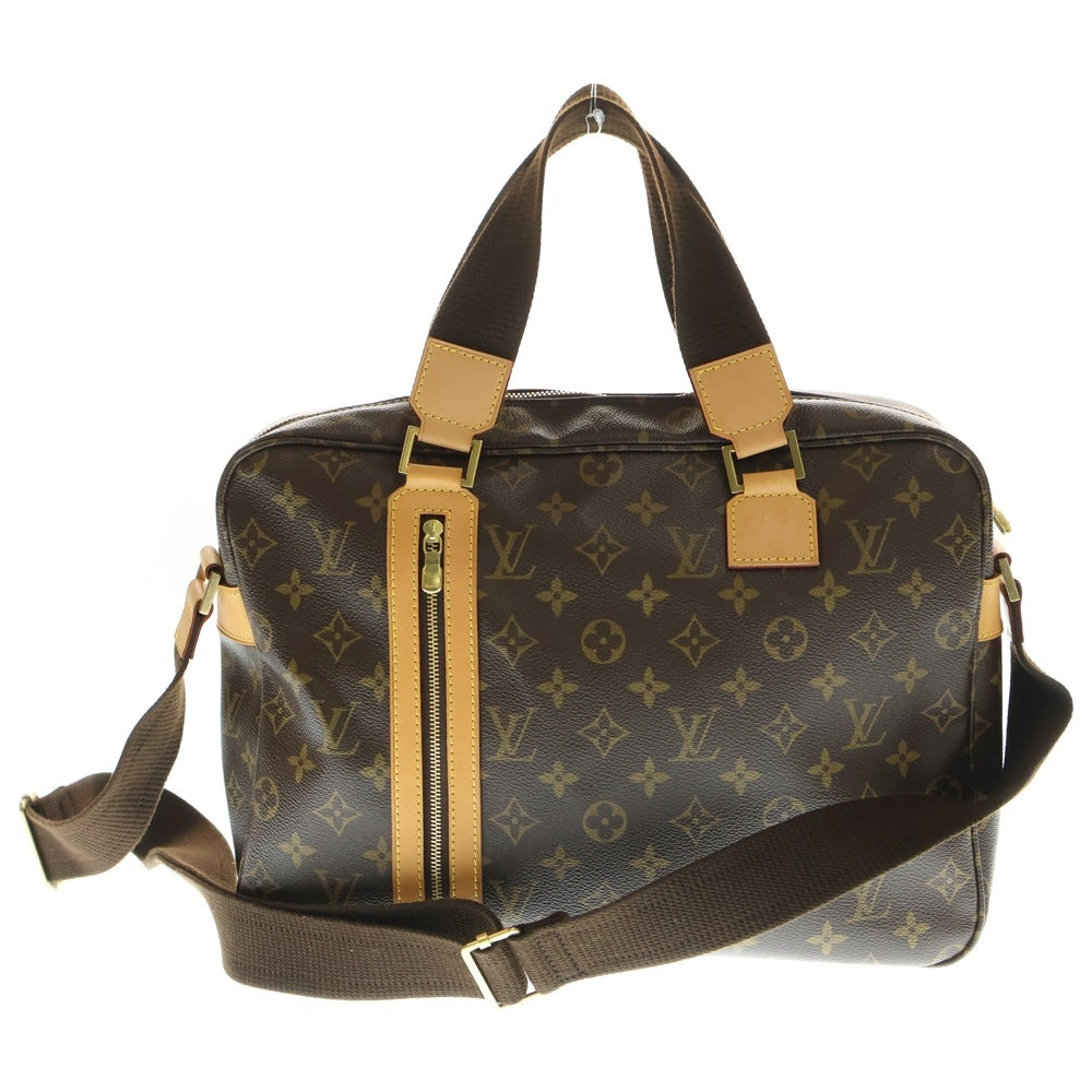 LOUIS VUITTON(ルイヴィトン) サック ボスフォール モノグラム PVC レザー 2WAY ハンド ショルダーバッグ ゴールド金具 ブラウン M40043
