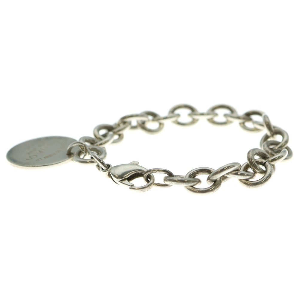 TIFFANY & Co.(ティファニー) リターントゥ ラウンドタグ チェーン ブレスレット シルバー