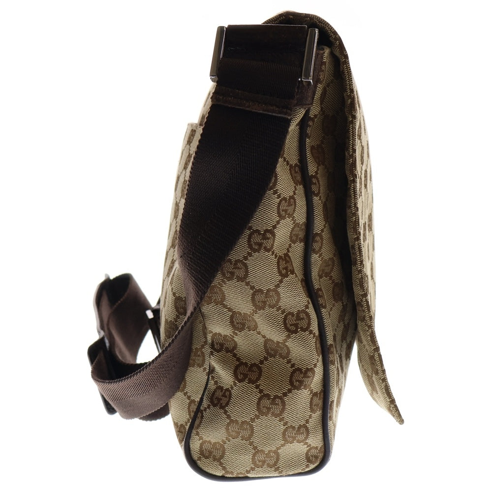 GUCCI(グッチ) GGキャンバス メッセンジャーバッグ ショルダーバッグ ベージュ キャンバス 146236