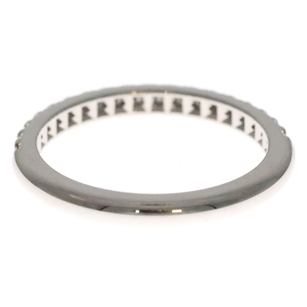 TIFFANY & Co.(ティファニー) ソレスト ハーフエタニティ ダイヤ付リング 指輪 Pt950 プラチナシルバー