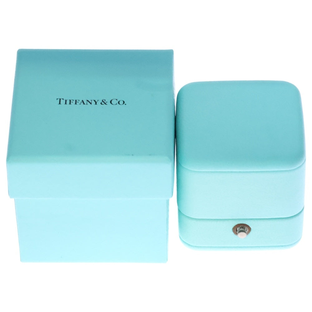 TIFFANY & Co.(ティファニー) ソレスト ハーフエタニティ ダイヤ付リング 指輪 Pt950 プラチナシルバー