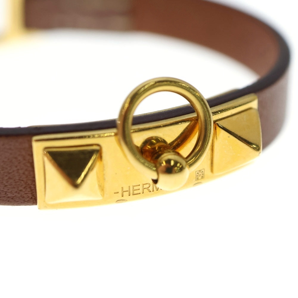 HERMES(エルメス) リヴァルミニ ブレスレット ゴールド ゴールド金具 U刻印 アクセサリー レディース