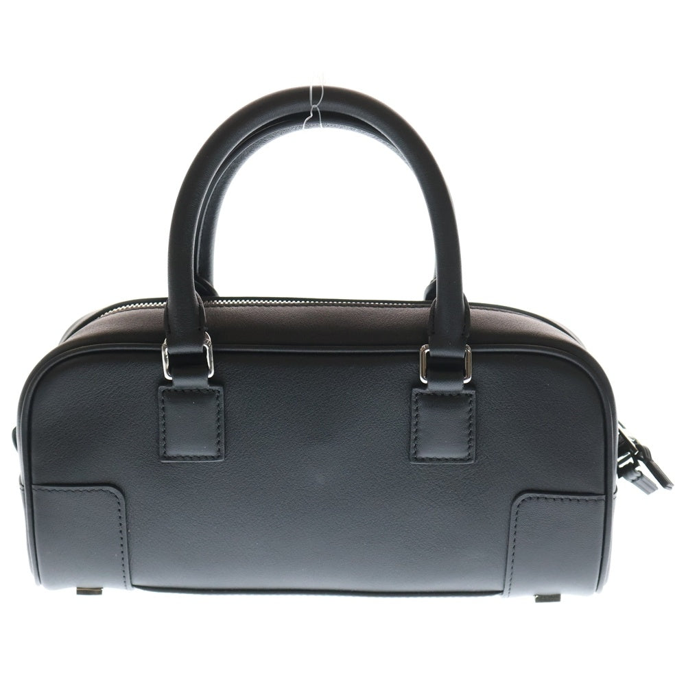 LOEWE(ロエベ) アマソナ23 2wayハンドバッグ ショルダーバッグ ブラック レザー シルバー金具