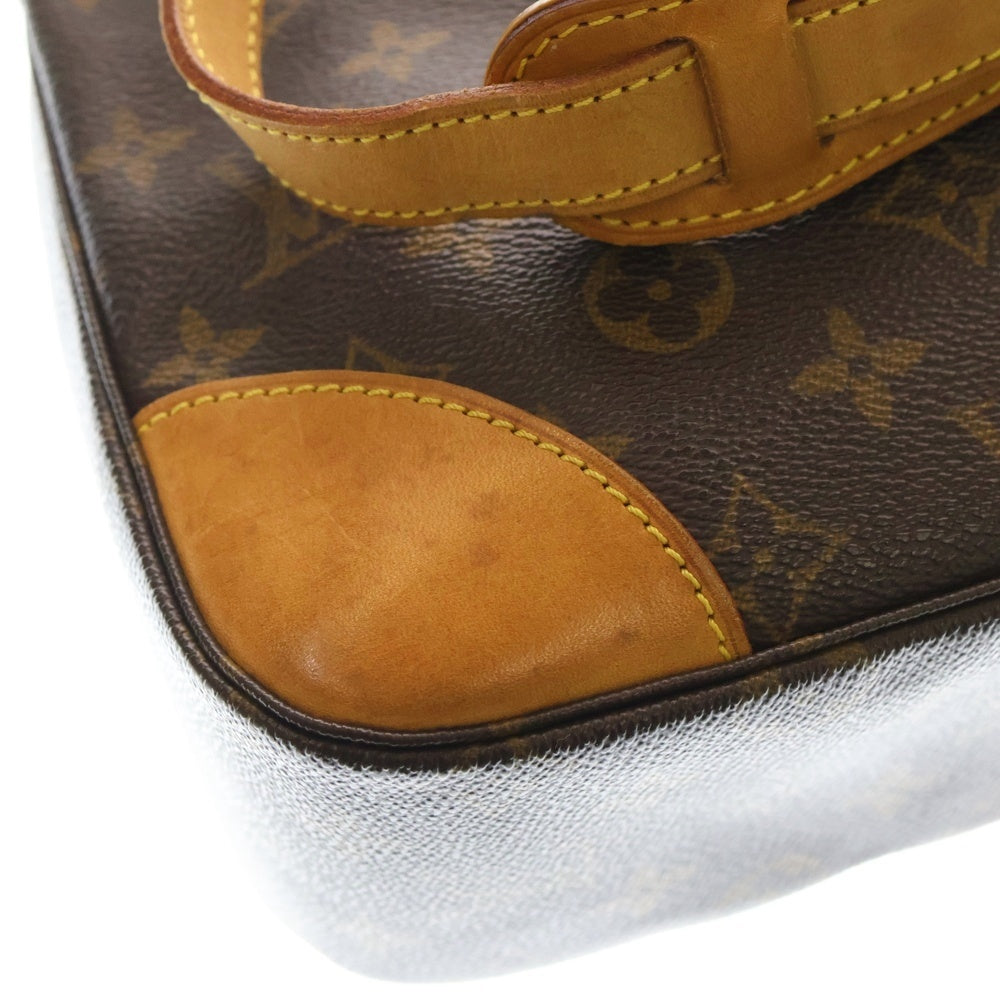LOUIS VUITTON(ルイヴィトン) モノグラム ブローニュ ハンドバッグ ブラウン レザー×PVC M51265 ゴールド金具