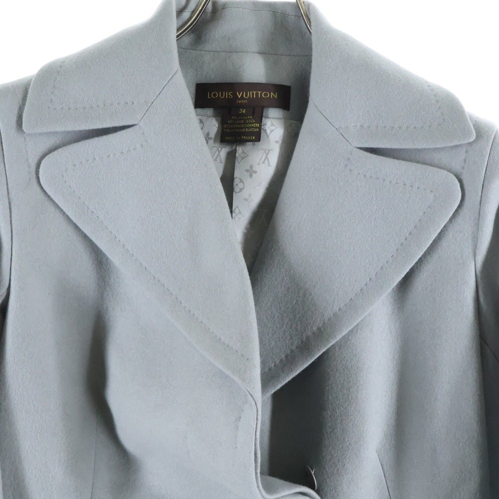LOUIS VUITTON(ルイヴィトン) 裏地モノグラム総柄 カシミヤ ウール混