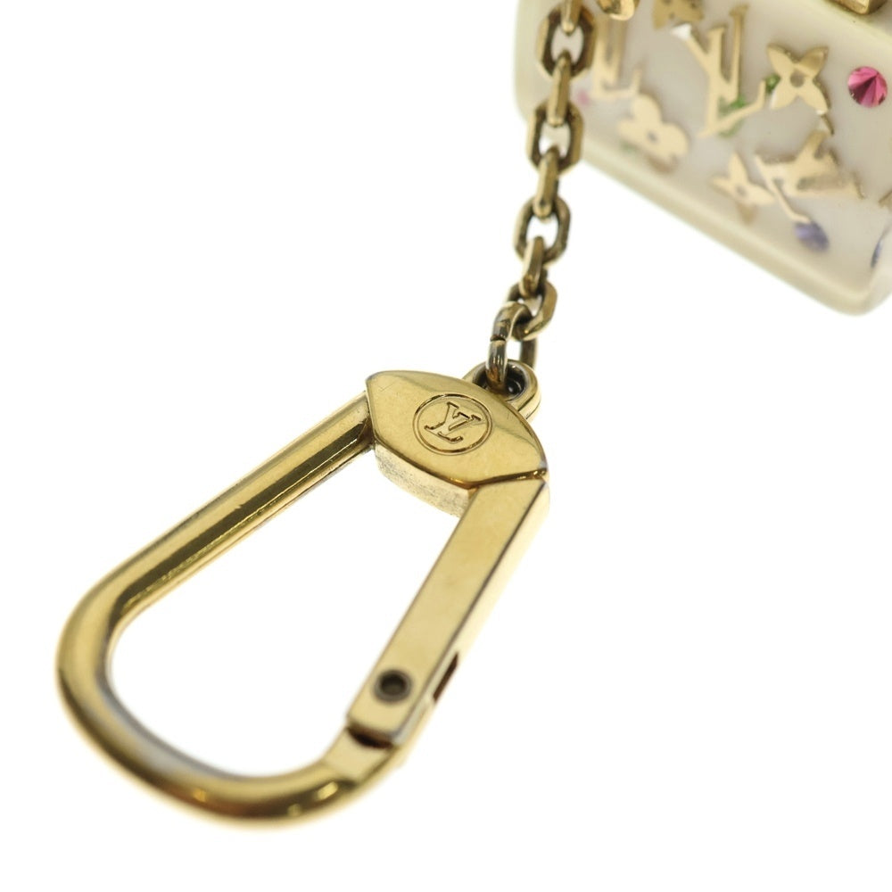 LOUIS VUITTON(ルイヴィトン) ポルトクレ スピーディ アンクルージョン チャーム ゴールド ホワイト キーホルダー アクセサリー M65416