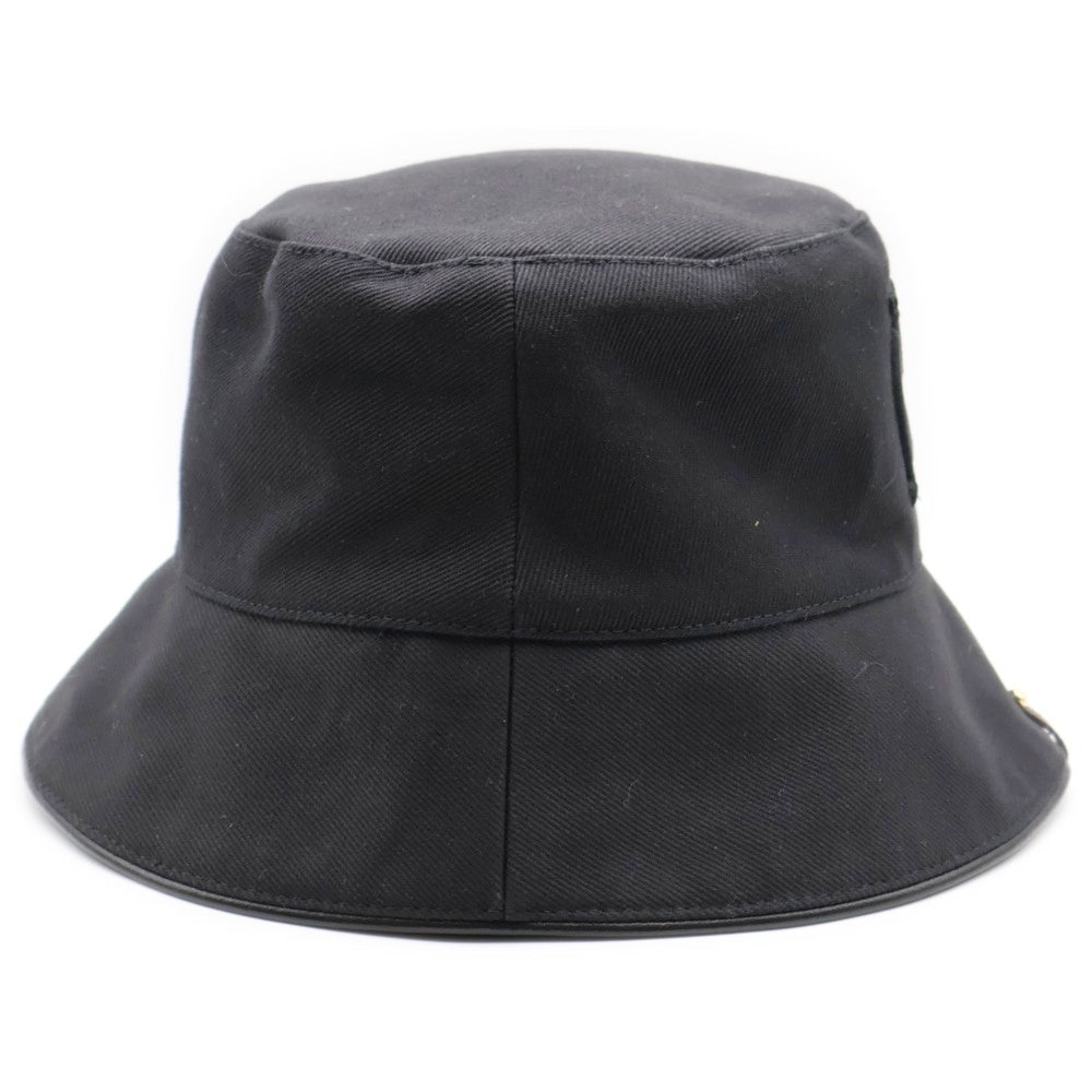 LOUIS VUITTON(ルイヴィトン) シャポー LV シティー ロゴ刺繍 レザー