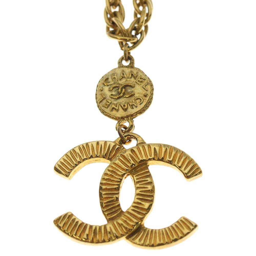 CHANEL(シャネル) ココマークネックレス ペンダント チェーン ゴールド 93P