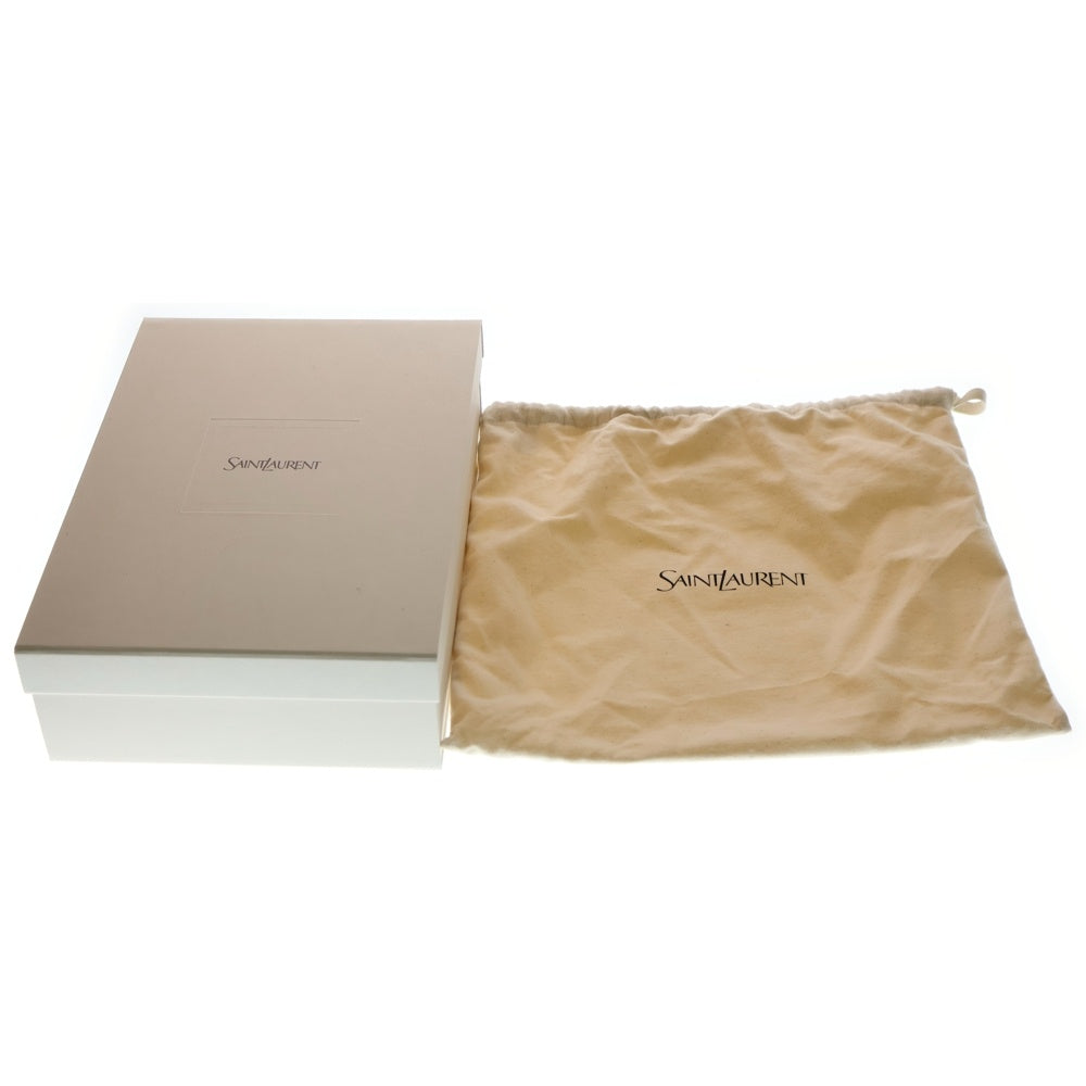 SAINT LAURENT PARIS(サンローランパリ) LE 5 A 7 ソフト スモール カサンドラレザーハンドバッグ ブラック 713938 レディース