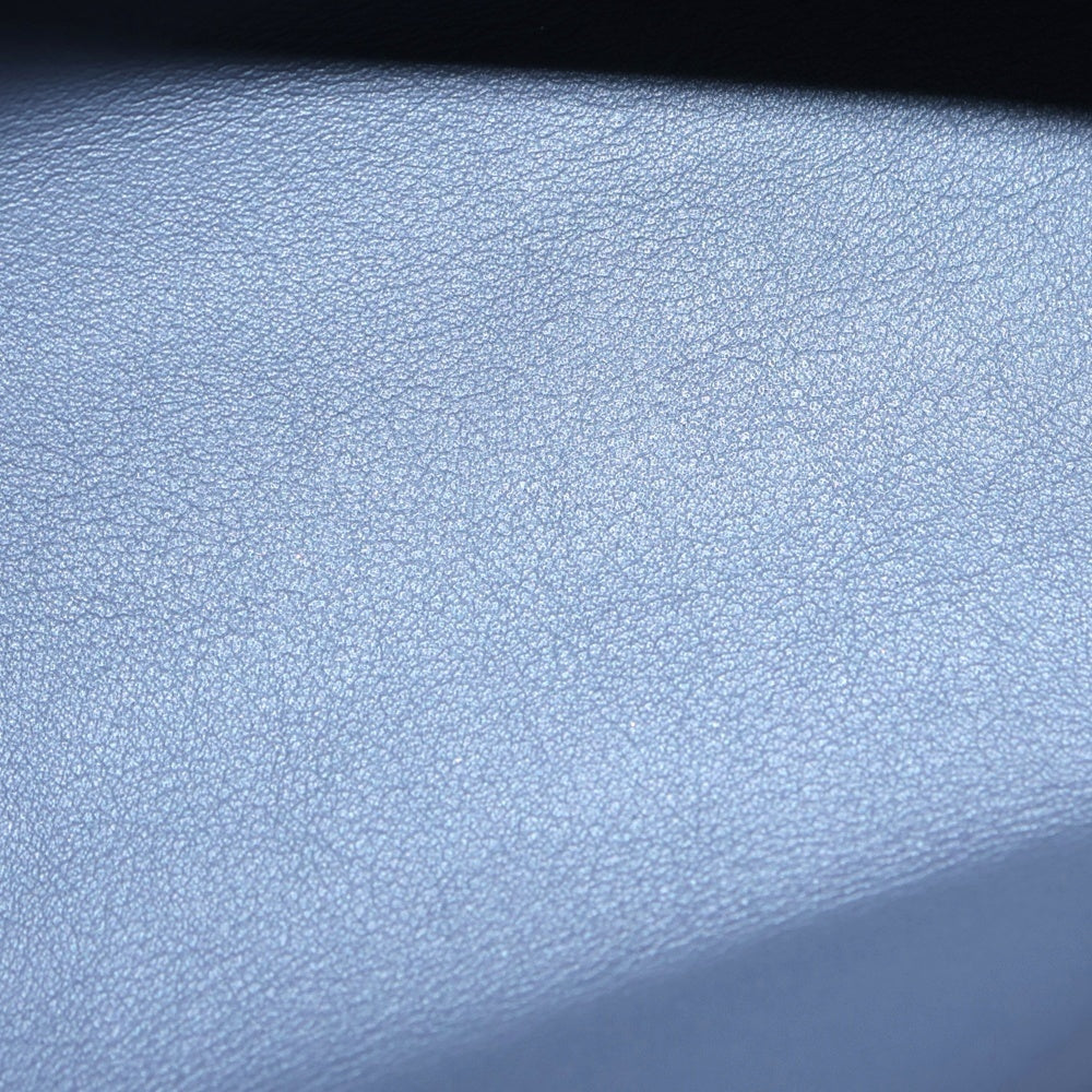 HERMES(エルメス) ジップアンゴーPM グリメイヤー エバーカラー ポーチ セカンドバッグ ケース グレー レザー シルバー金具 K刻印 レディース