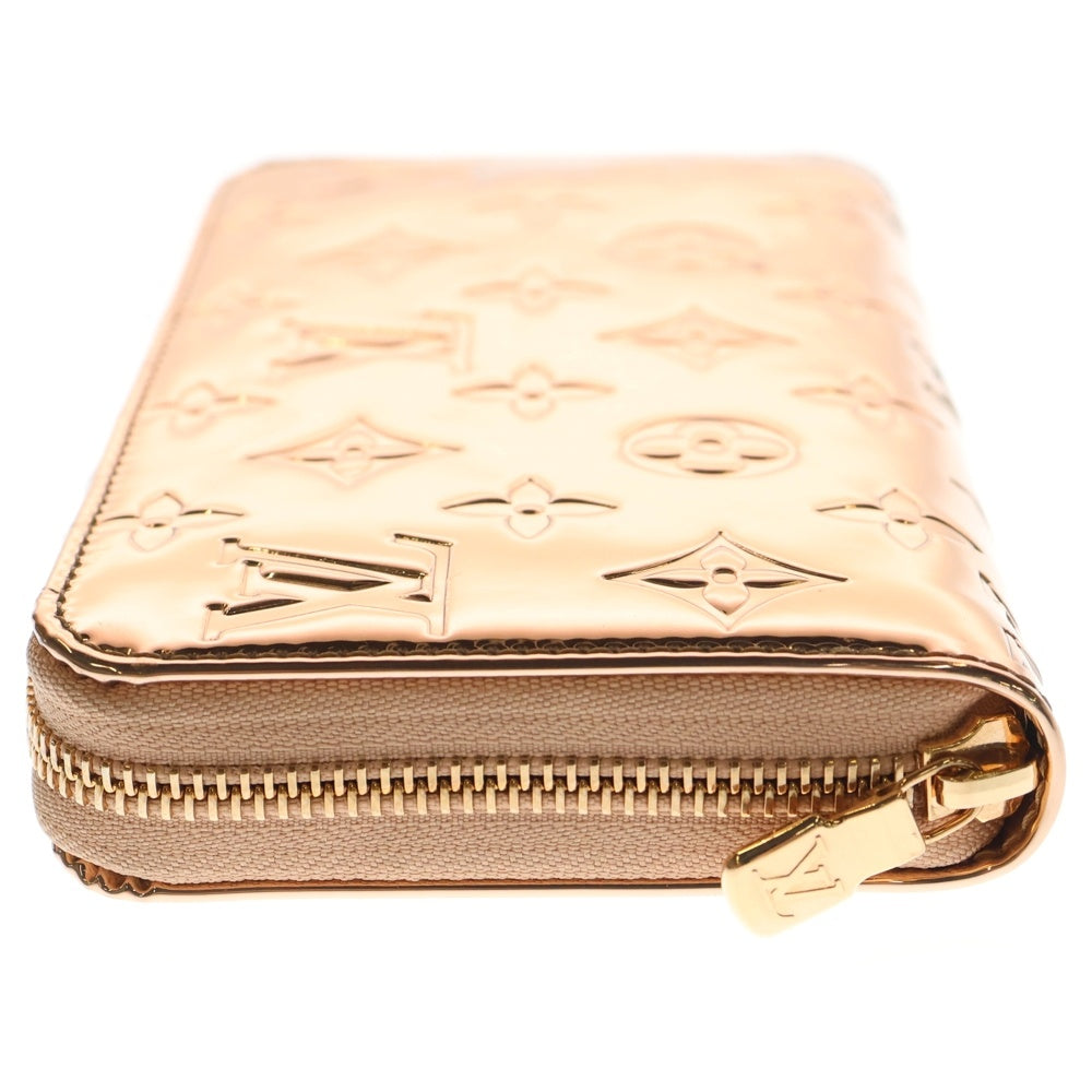 LOUIS VUITTON(ルイヴィトン) モノグラム コッパー ジッピーウォレット ロングウォレット メタリックピンク コーティングレザー 日本限定 LV SKI M27046 レディース