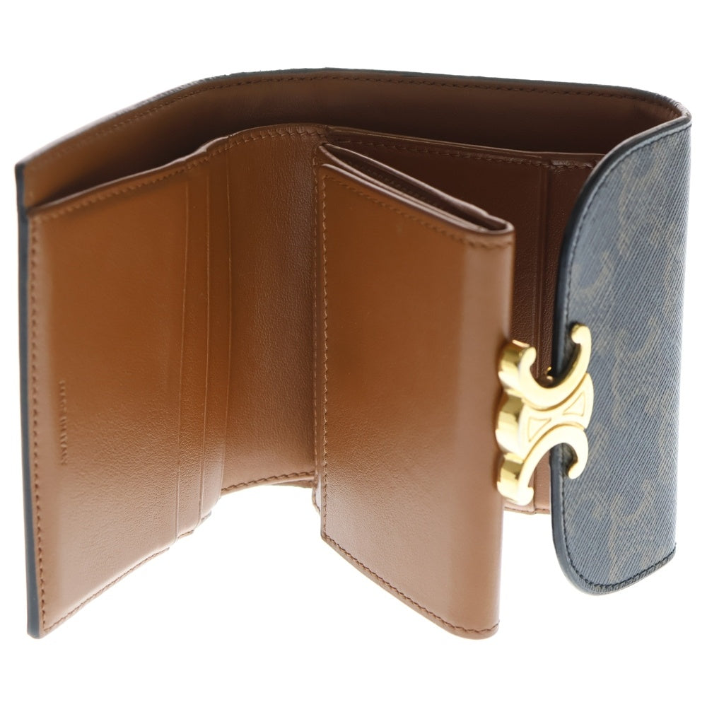 CELINE(セリーヌ) スモール トリオンフ コンパクトウォレット コイン