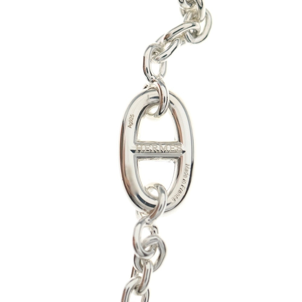 HERMES(エルメス) シェーヌダンクル ファランドール チェーン ネックレス シルバー金具 99.7g レディース