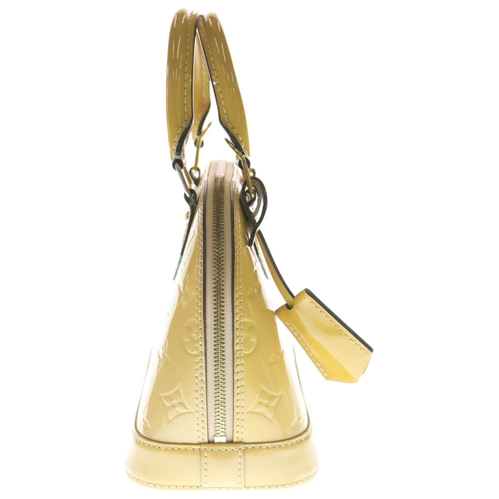 LOUIS VUITTON(ルイヴィトン) モノグラムヴェルニ アルマBB M90104 シトリン 2WAY ハンドバッグ ショルダーバッグ レディース